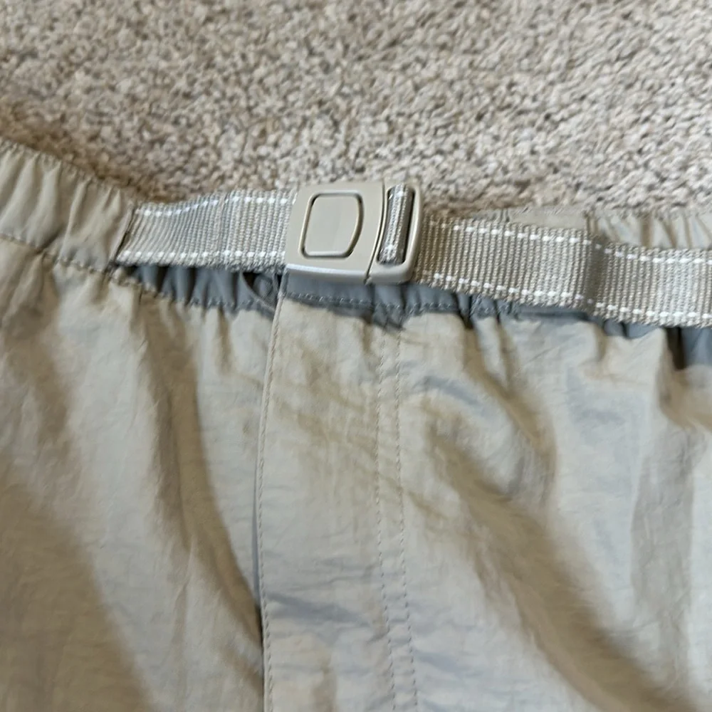 Lands End  Men’s Khaki Swim trunks Medium